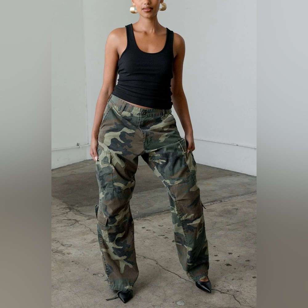 Local European Camo Cargo Pants